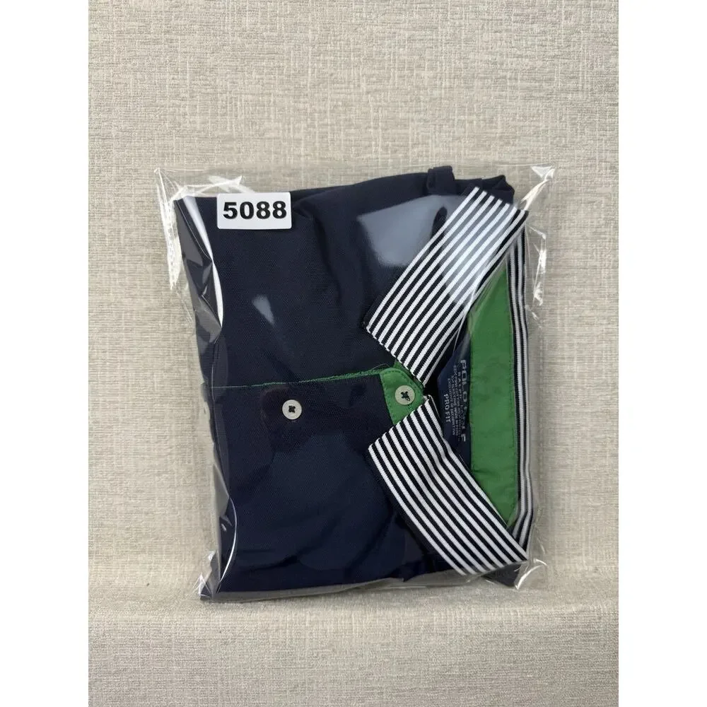 Polo Golf Ralph Lauren Pro Fit Polo Shirt Mens XXL Navy Green Performance Golf